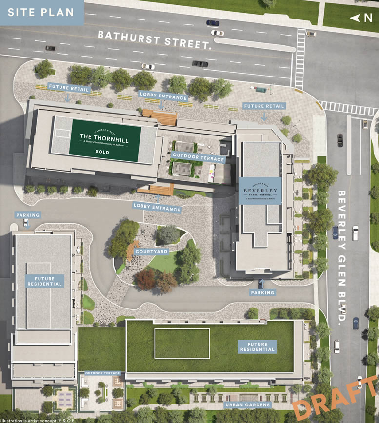 The Beverley Site Plan